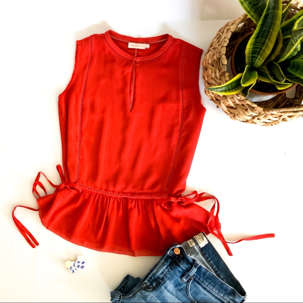 Tory Burch Silk Top size 4
